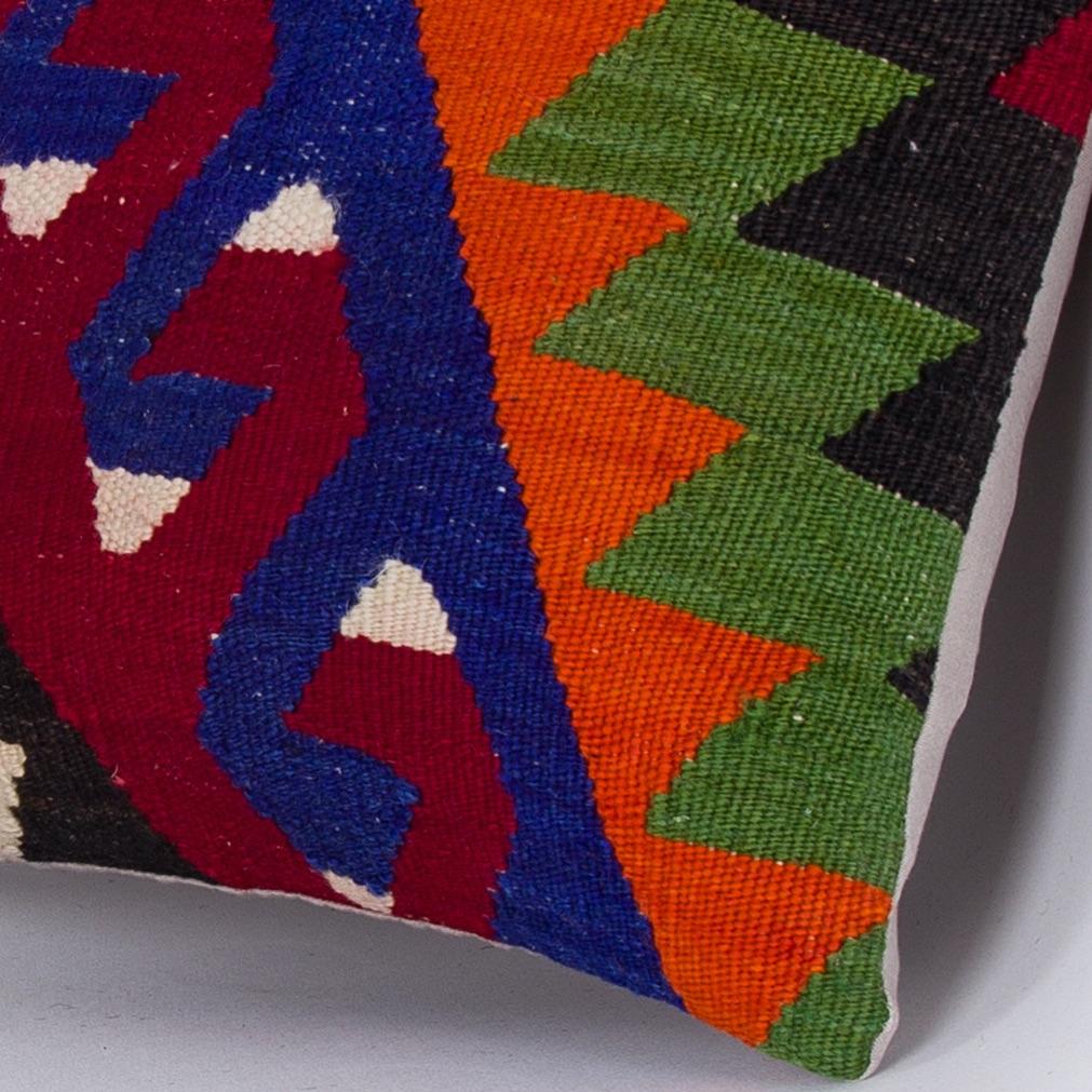 Geometric_Multiple Color_Kilim Pillow Cover_16x16_Z1010_7519