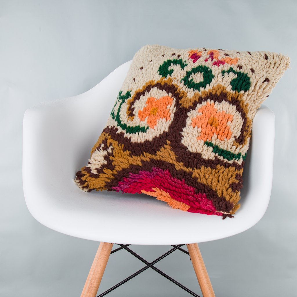 Geometric_Multiple Color_Kilim Pillow Cover_20x20_Z1001_9109