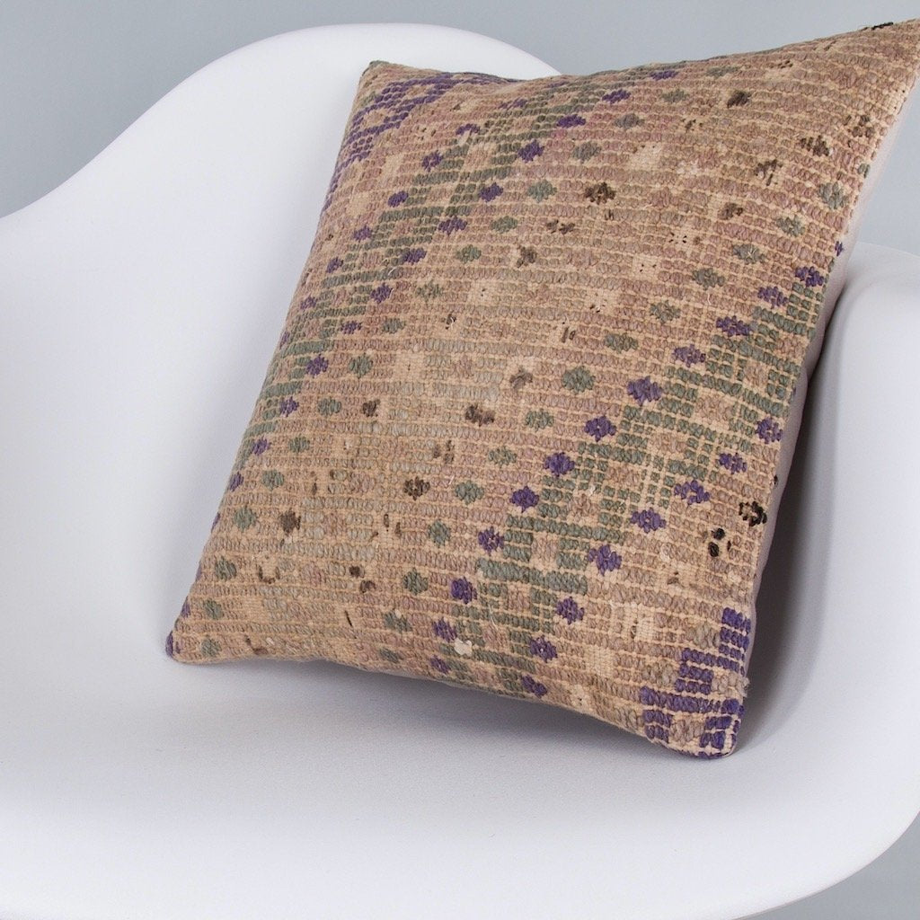 Plain_Multiple Color_Kilim Pillow Cover_16x16_Z1008_7252