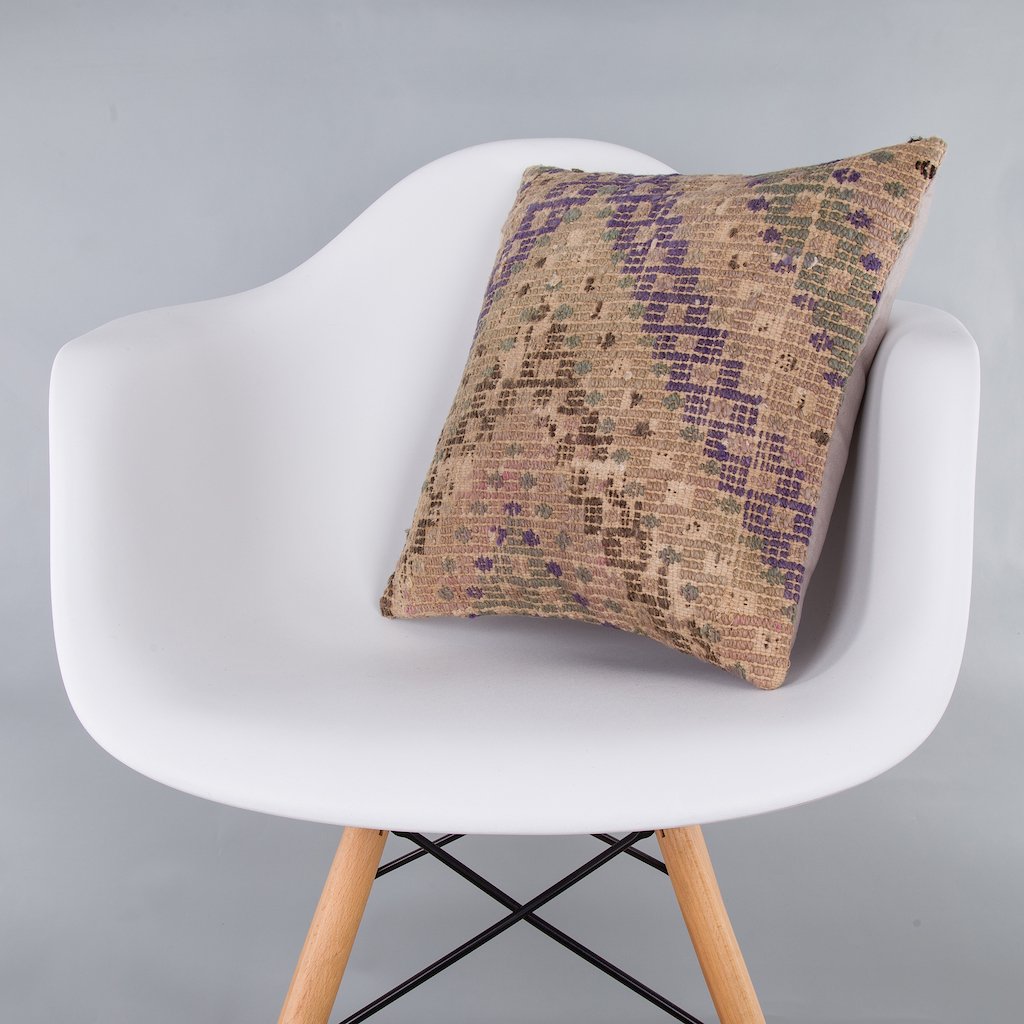 Plain_Multiple Color_Kilim Pillow Cover_16x16_Z1008_7273