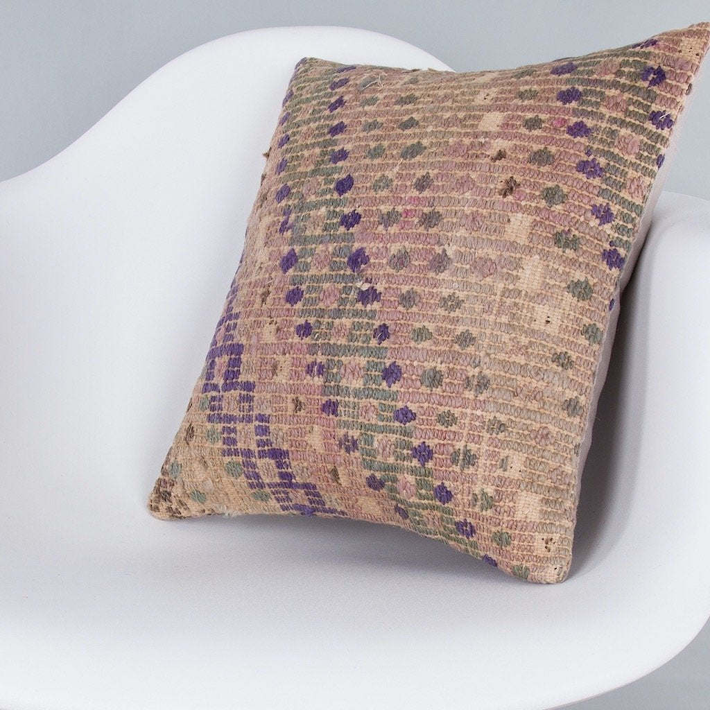 Plain_Multiple Color_Kilim Pillow Cover_16x16_Z1008_7274