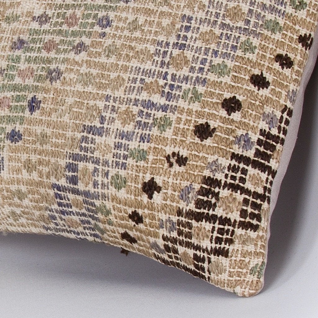 Plain_Multiple Color_Kilim Pillow Cover_16x16_Z1008_7343