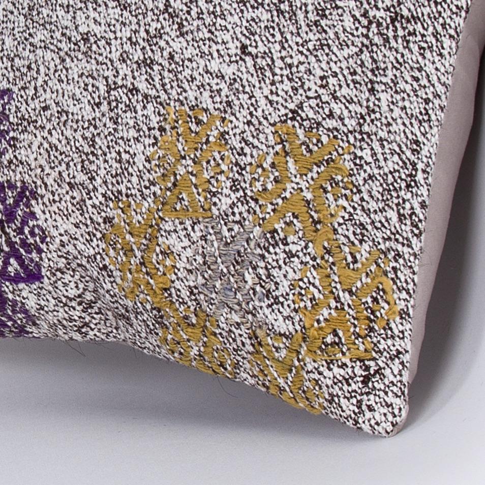 Plain_Multiple Color_Kilim Pillow Cover_16x16_Z1008_7551