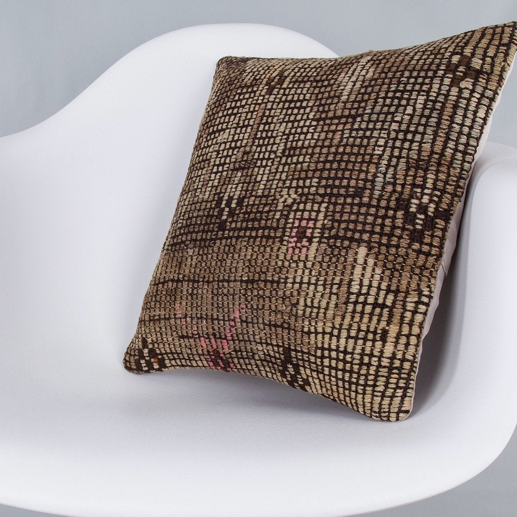 Plain_Multiple Color_Kilim Pillow Cover_16x16_Z1008_7946