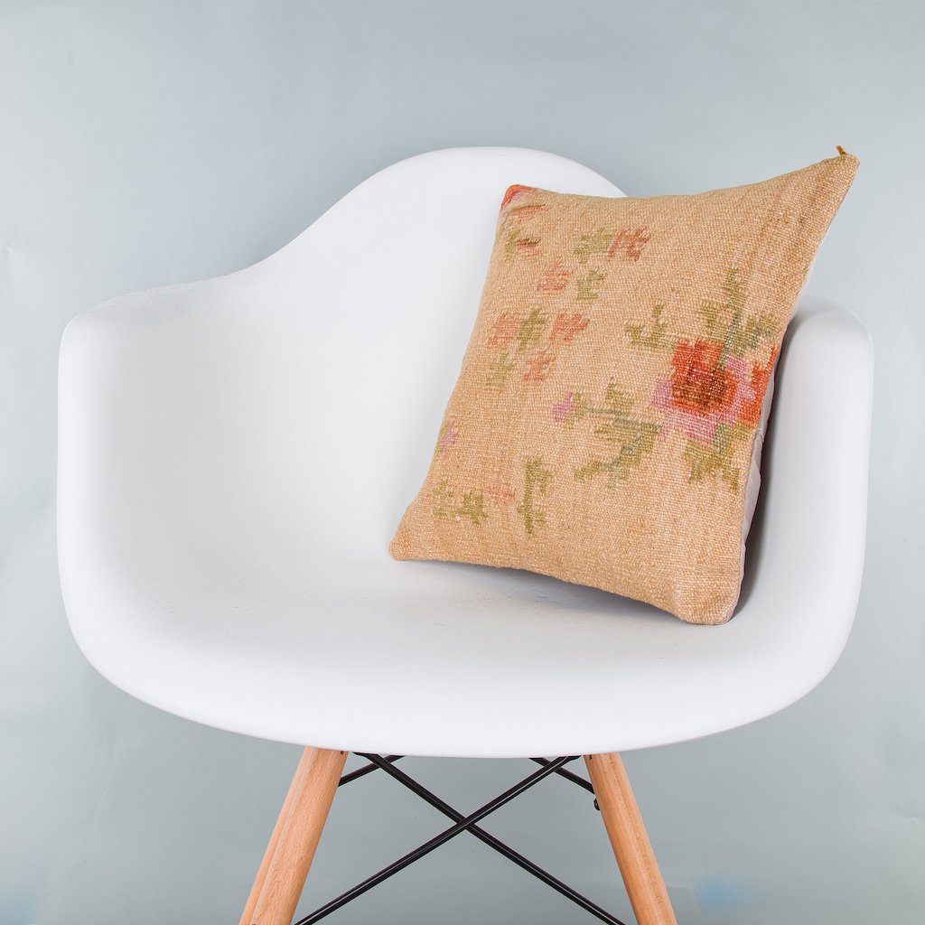 Plain_Multiple Color_Kilim Pillow Cover_16x16_Z1008_8284