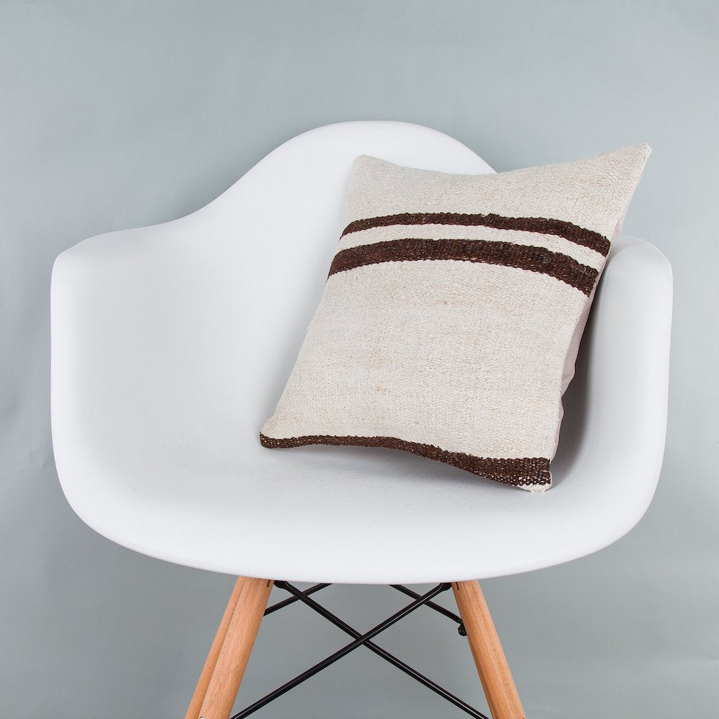 Striped_Beige_Kilim Pillow Cover_16x16_Z1002_7501