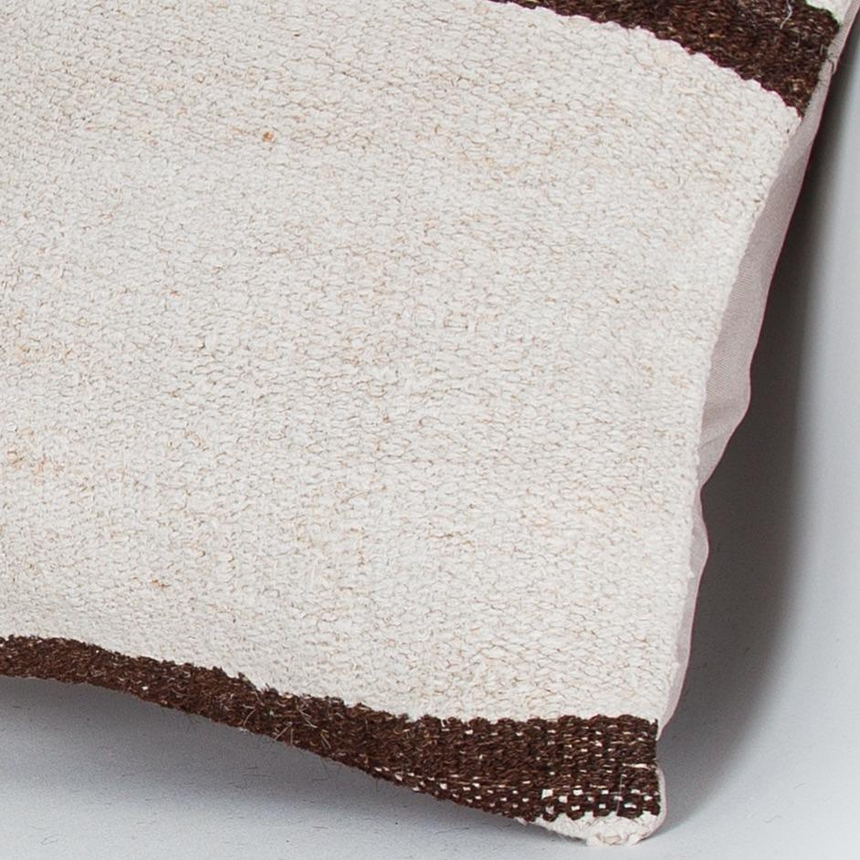 Striped_Beige_Kilim Pillow Cover_16x16_Z1002_7501