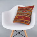 Striped_Multiple Color_Kilim Pillow Cover_16x16_Z1000_7268