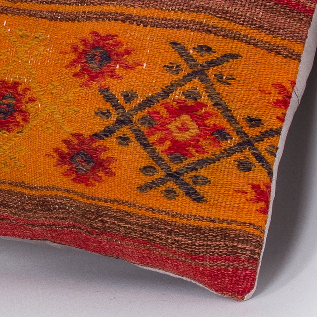 Striped_Multiple Color_Kilim Pillow Cover_16x16_Z1000_7423