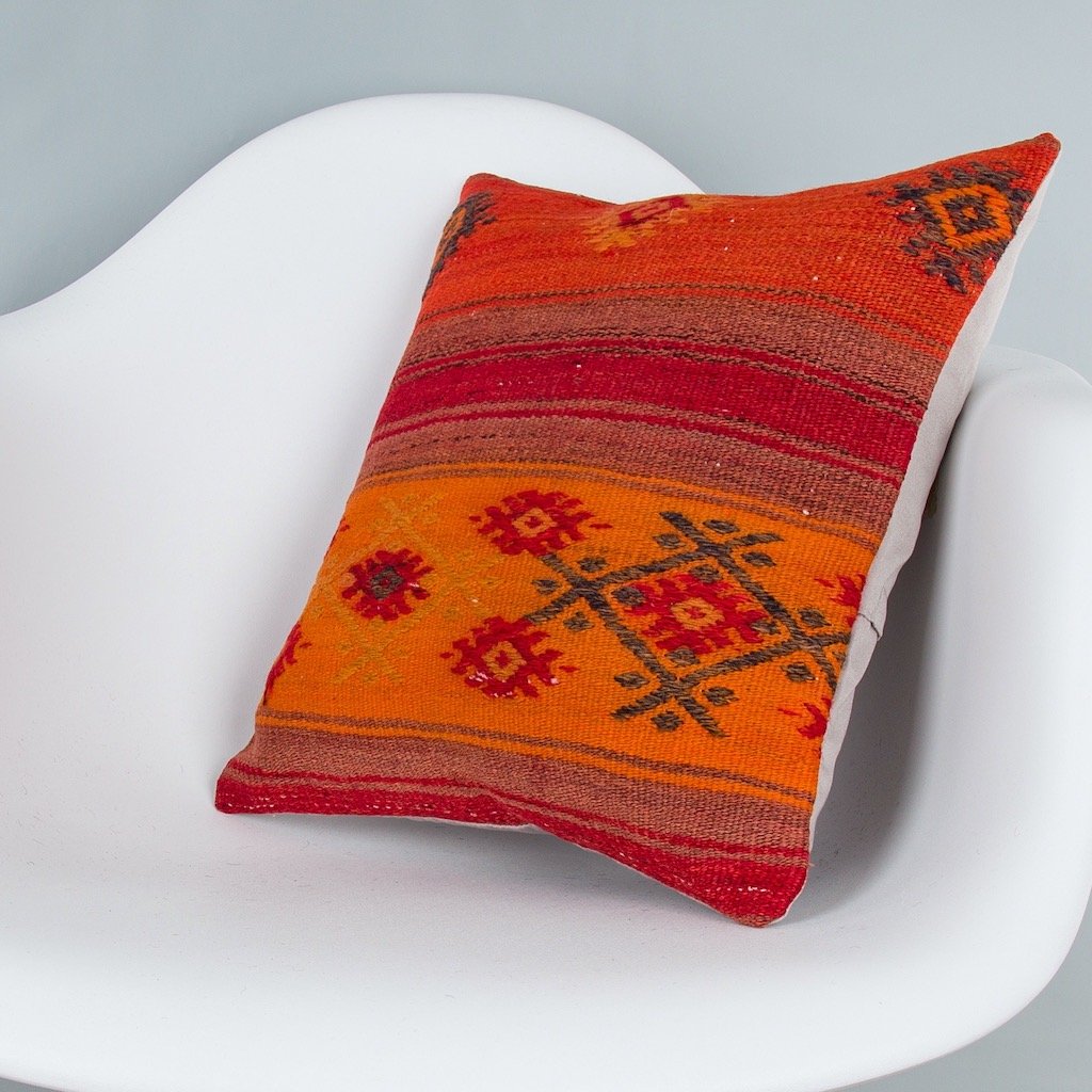 Striped_Multiple Color_Kilim Pillow Cover_16x16_Z1000_7508