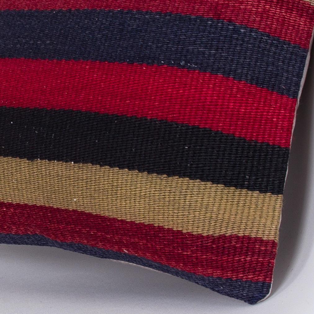 Striped_Multiple Color_Kilim Pillow Cover_16x16_Z1000_7565