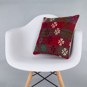 Striped_Multiple Color_Kilim Pillow Cover_16x16_Z1000_7567