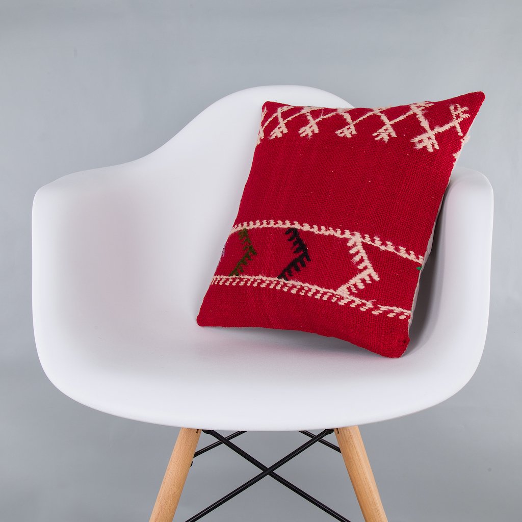 Striped_Multiple Color_Kilim Pillow Cover_16x16_Z1000_7569