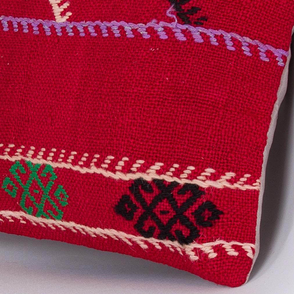 Striped_Multiple Color_Kilim Pillow Cover_16x16_Z1000_7573