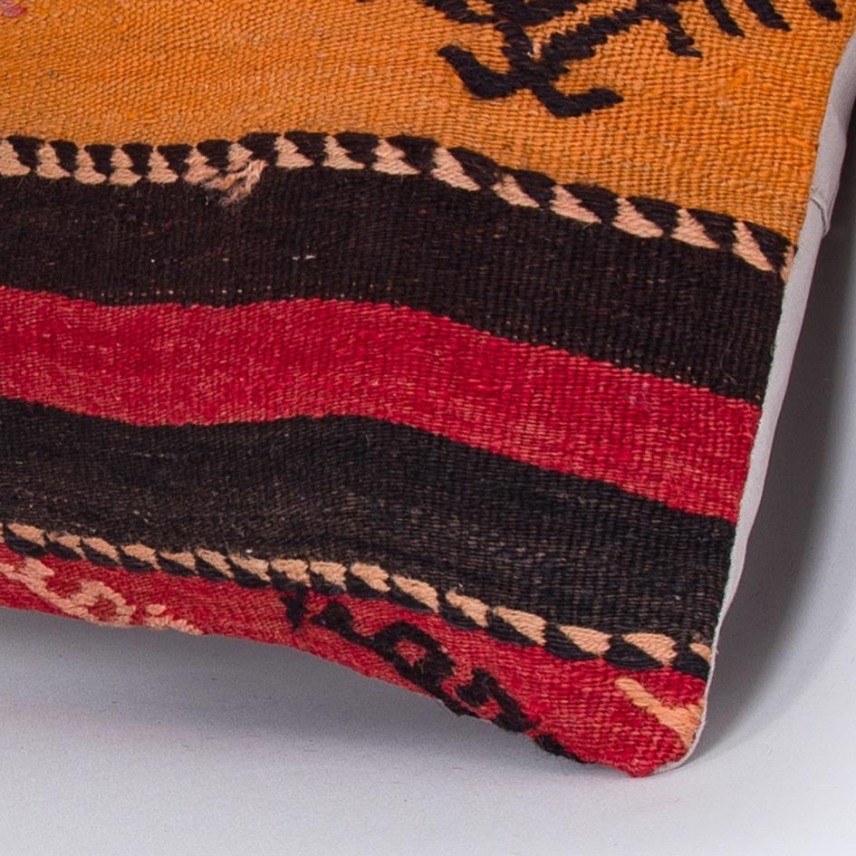 Striped_Multiple Color_Kilim Pillow Cover_16x16_Z1000_7613
