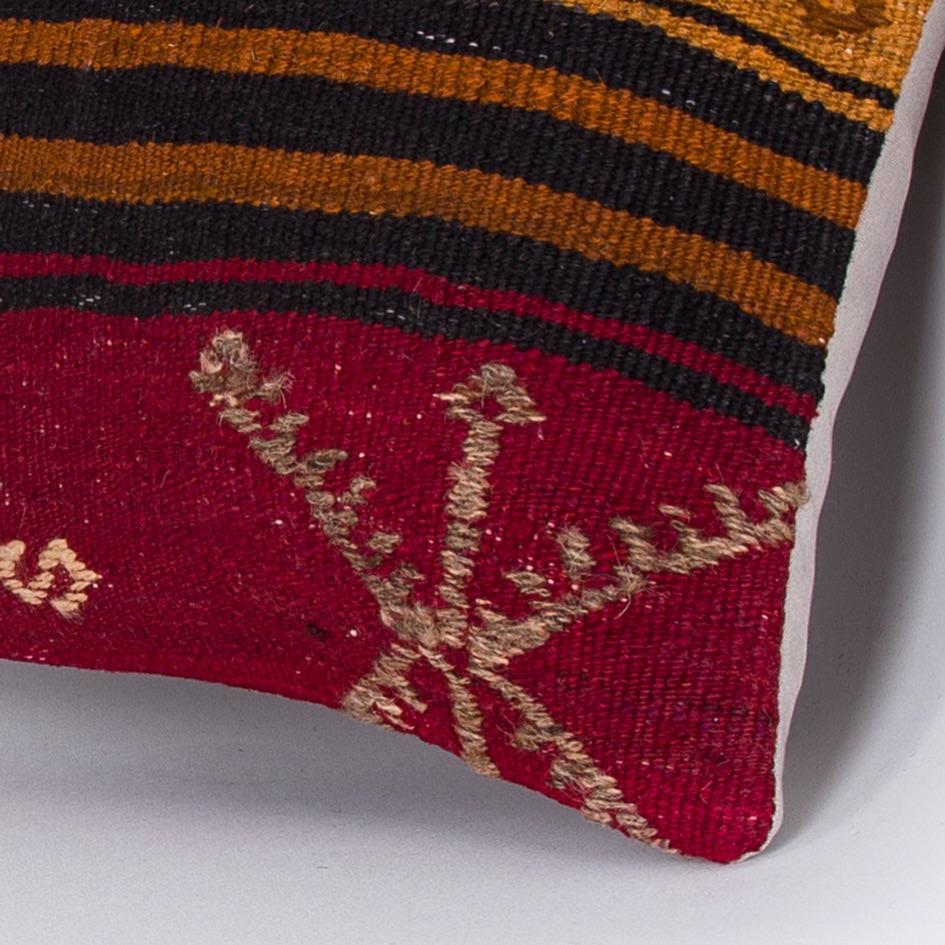 Striped_Multiple Color_Kilim Pillow Cover_16x16_Z1000_7630