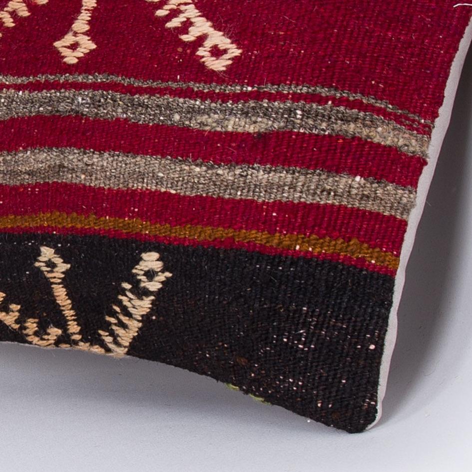 Striped_Multiple Color_Kilim Pillow Cover_16x16_Z1000_7633