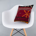 Striped_Multiple Color_Kilim Pillow Cover_16x16_Z1000_7636