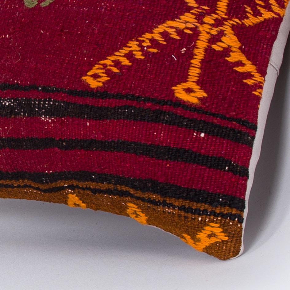 Striped_Multiple Color_Kilim Pillow Cover_16x16_Z1000_7636