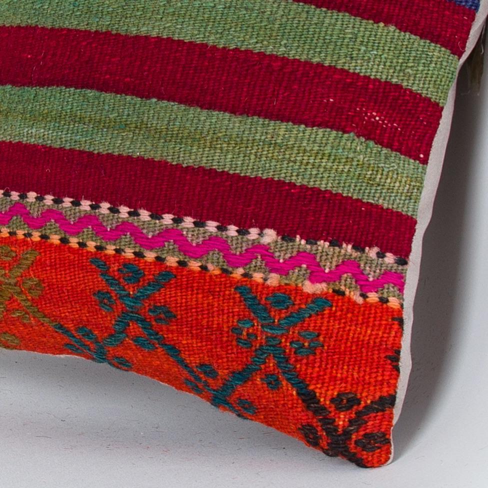 Striped_Multiple Color_Kilim Pillow Cover_16x16_Z1000_7704