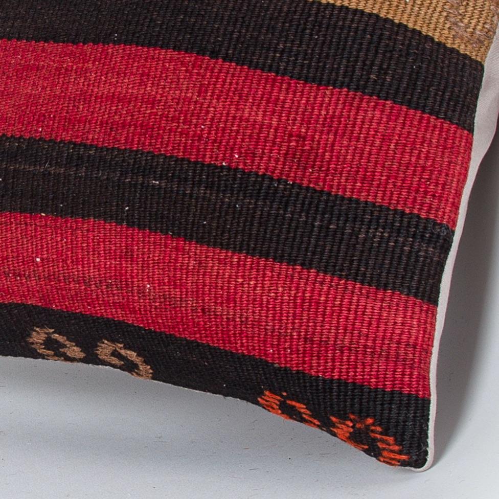 Striped_Multiple Color_Kilim Pillow Cover_16x16_Z1000_7718