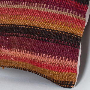 Striped_Multiple Color_Kilim Pillow Cover_16x16_Z1000_7719