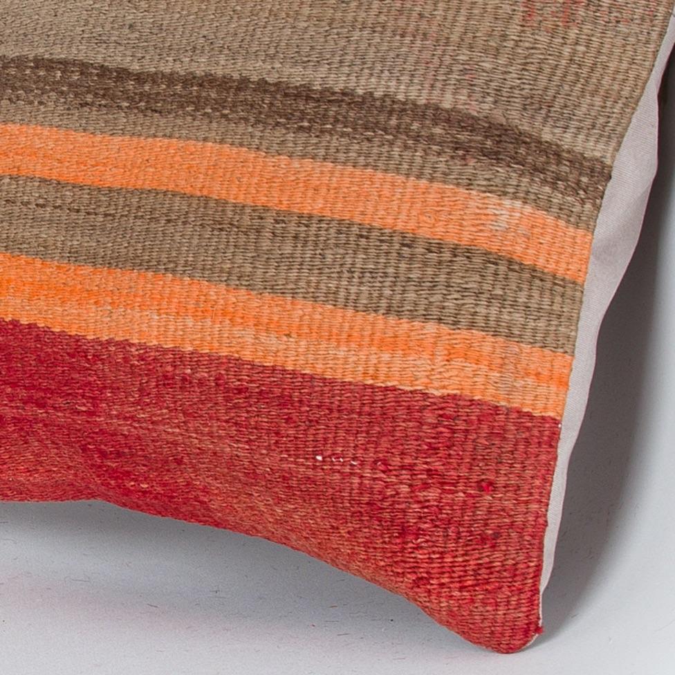 Striped_Multiple Color_Kilim Pillow Cover_16x16_Z1000_7753