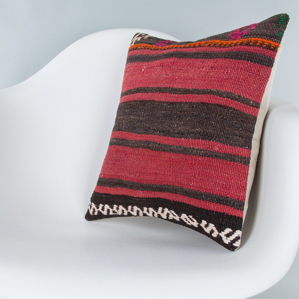 Striped_Multiple Color_Kilim Pillow Cover_16x16_Z1000_7785