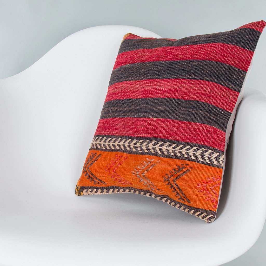 Striped_Multiple Color_Kilim Pillow Cover_16x16_Z1000_7789