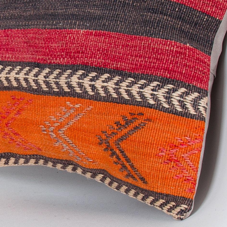 Striped_Multiple Color_Kilim Pillow Cover_16x16_Z1000_7789