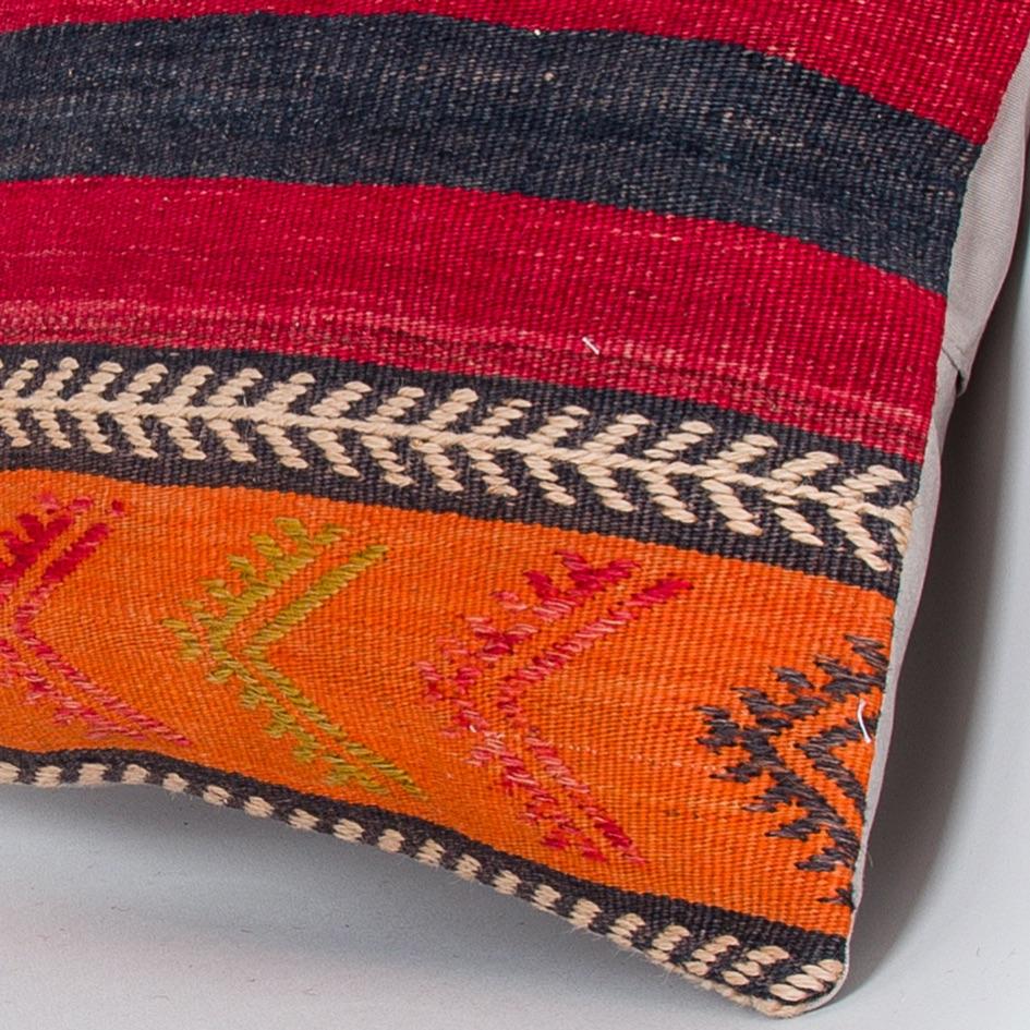 Striped_Multiple Color_Kilim Pillow Cover_16x16_Z1000_7790