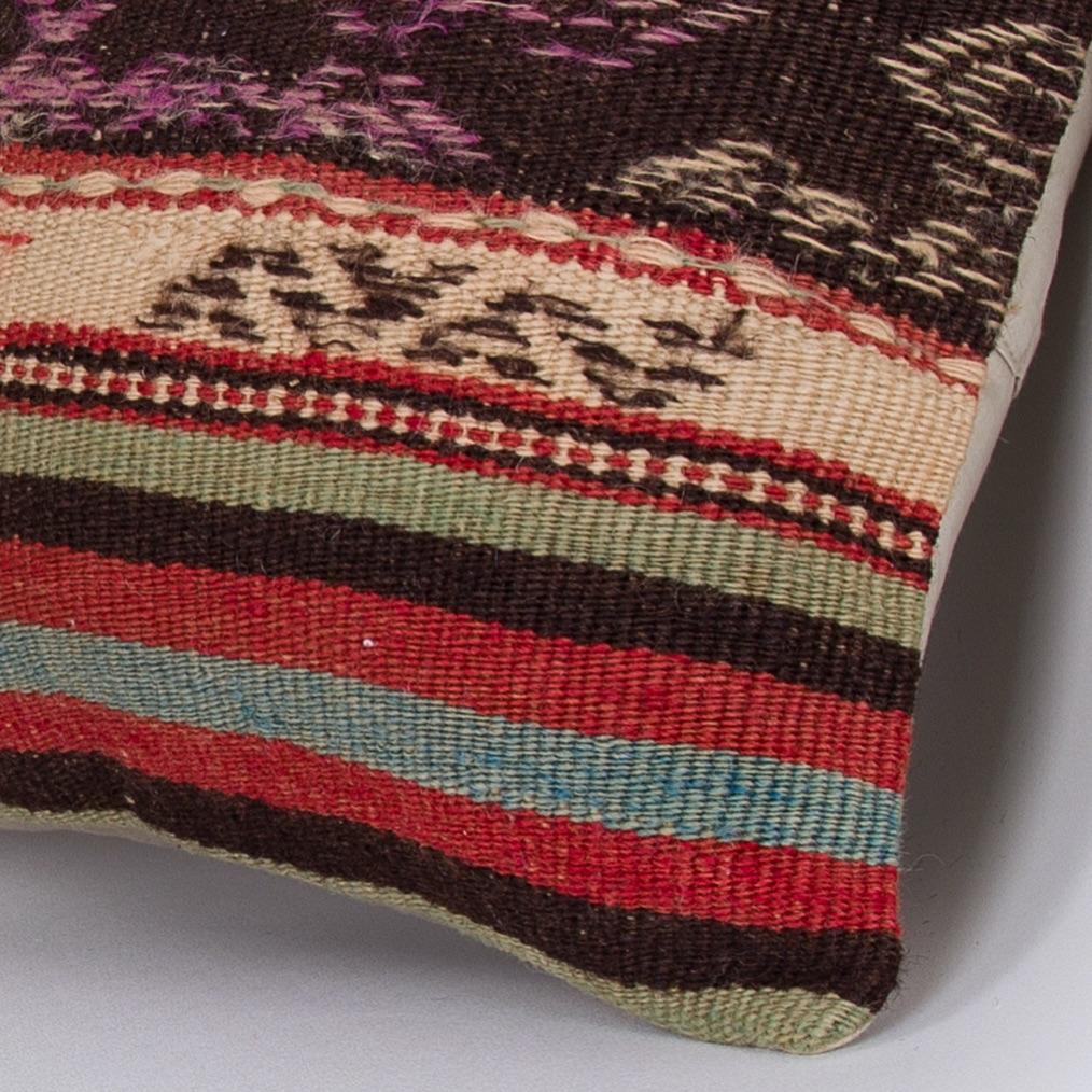 Striped_Multiple Color_Kilim Pillow Cover_16x16_Z1000_7860