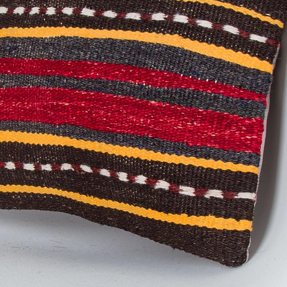 Striped_Multiple Color_Kilim Pillow Cover_16x16_Z1000_8304