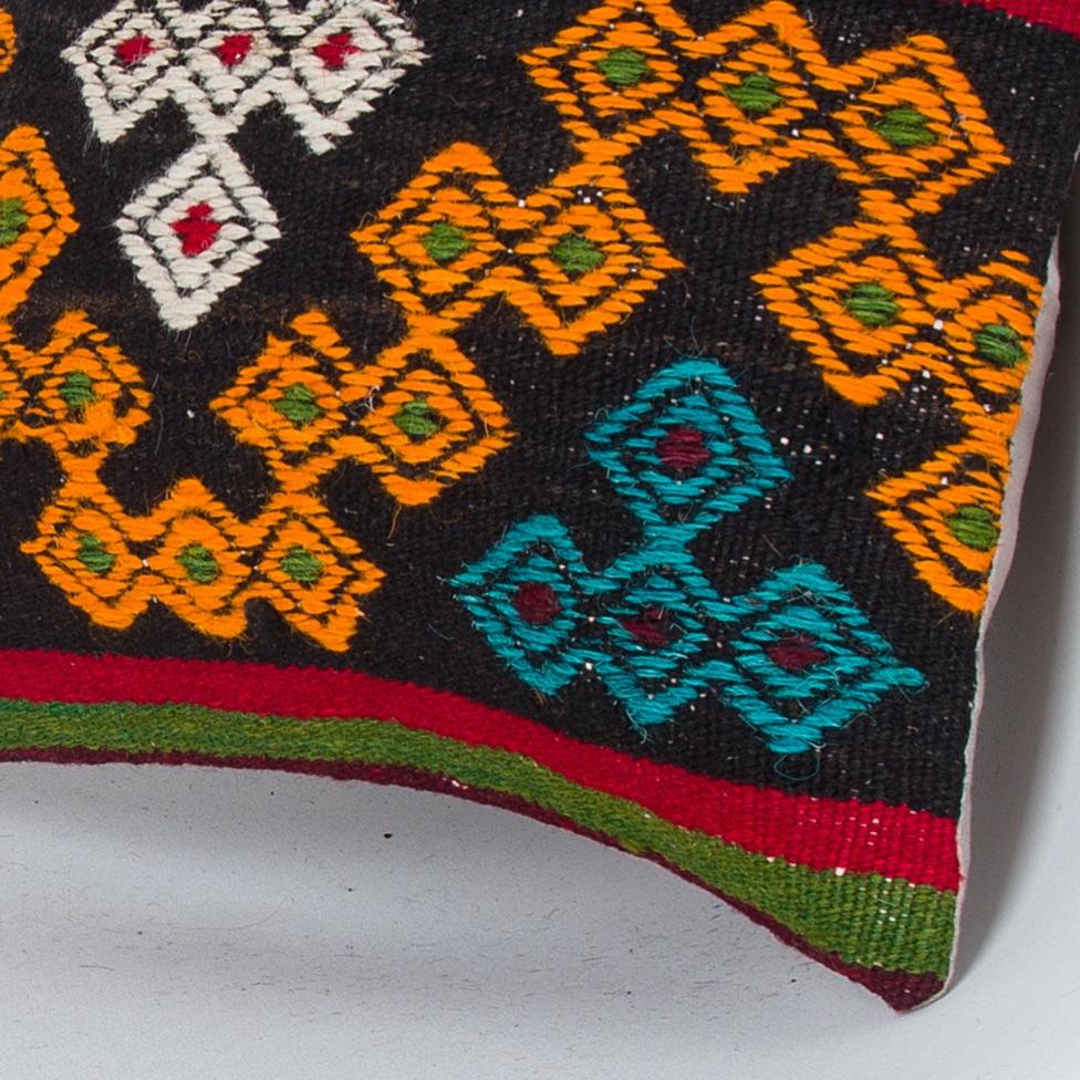 Striped_Multiple Color_Kilim Pillow Cover_16x16_Z1000_8424