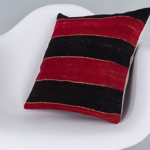 Striped_Multiple Color_Kilim Pillow Cover_16x16_Z1005_7248
