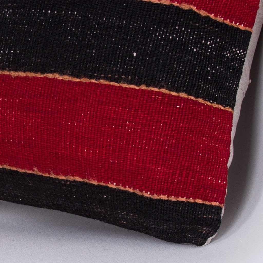 Striped_Multiple Color_Kilim Pillow Cover_16x16_Z1005_7267