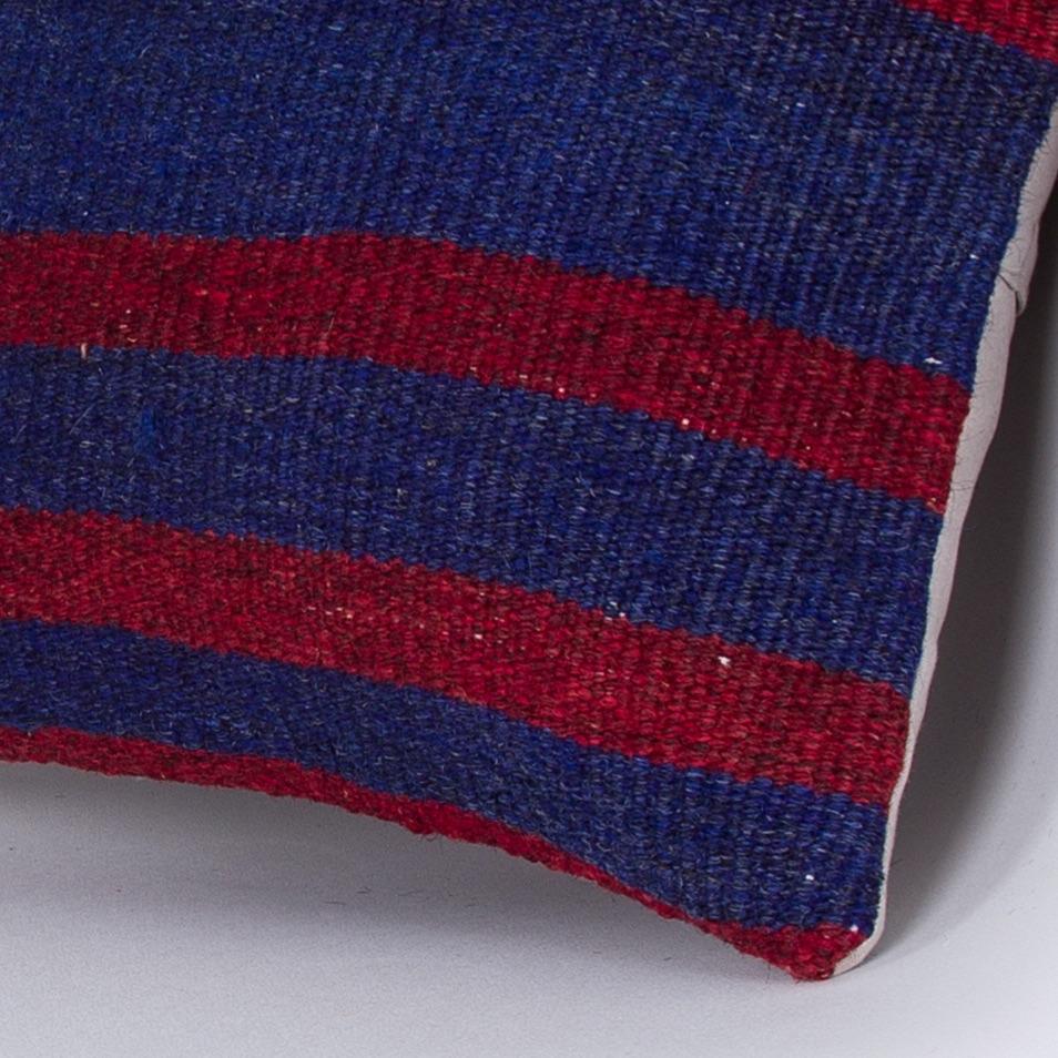 Striped_Multiple Color_Kilim Pillow Cover_16x16_Z1005_7543