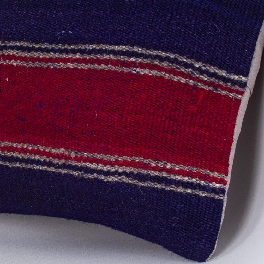 Striped_Multiple Color_Kilim Pillow Cover_16x16_Z1005_7563