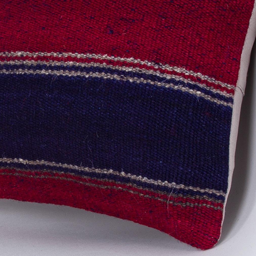 Striped_Multiple Color_Kilim Pillow Cover_16x16_Z1005_7564