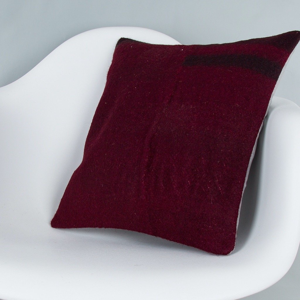 Striped_Multiple Color_Kilim Pillow Cover_16x16_Z1005_8389