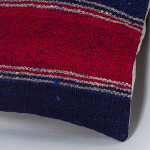 Striped_Multiple Color_Kilim Pillow Cover_16x16_Z1005_8411