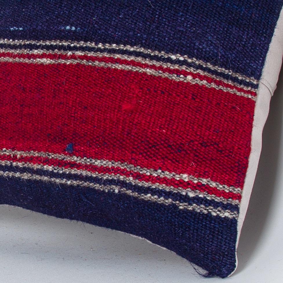 Striped_Multiple Color_Kilim Pillow Cover_16x16_Z1005_8415
