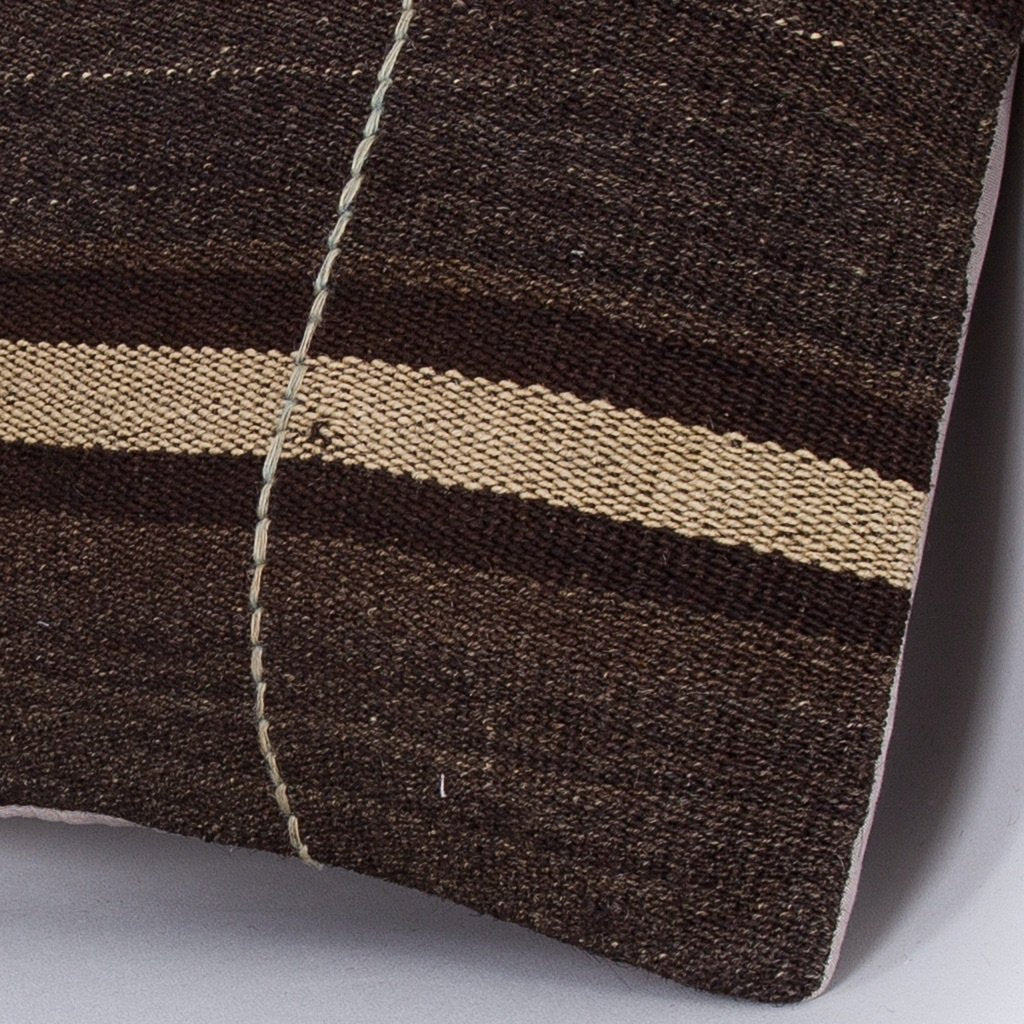 Striped_Multiple Color_Kilim Pillow Cover_16x16_Z1009_7369