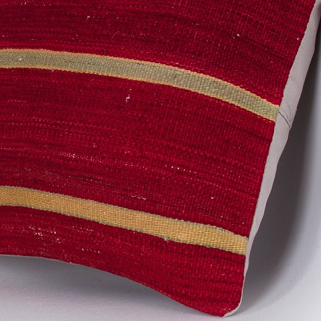 Striped_Multiple Color_Kilim Pillow Cover_16x16_Z1009_7381