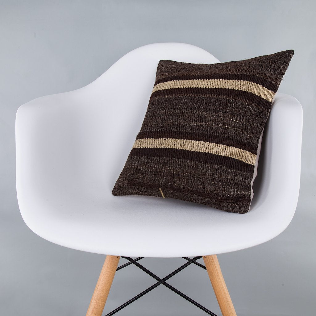 Striped_Multiple Color_Kilim Pillow Cover_16x16_Z1009_7427