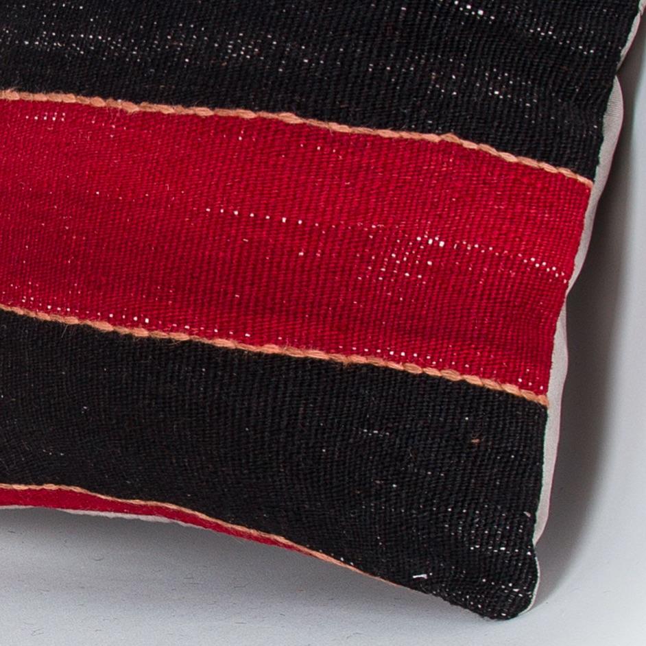 Striped_Multiple Color_Kilim Pillow Cover_16x16_Z1009_7473