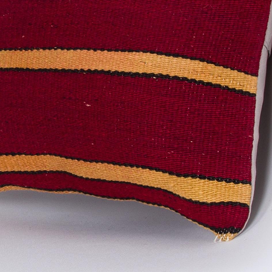 Striped_Multiple Color_Kilim Pillow Cover_16x16_Z1009_7620