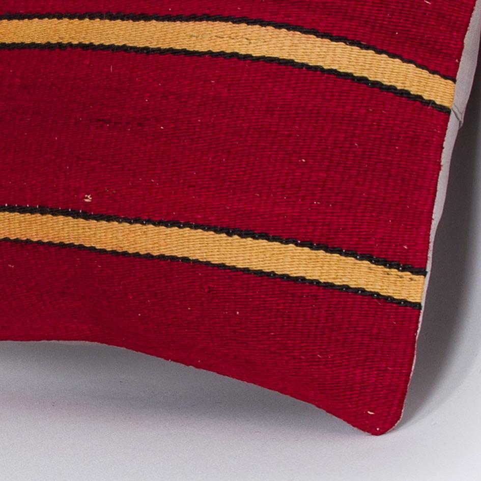 Striped_Multiple Color_Kilim Pillow Cover_16x16_Z1009_7621