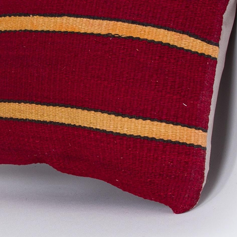 Striped_Multiple Color_Kilim Pillow Cover_16x16_Z1009_7622