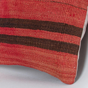 Striped_Multiple Color_Kilim Pillow Cover_16x16_Z1009_7752